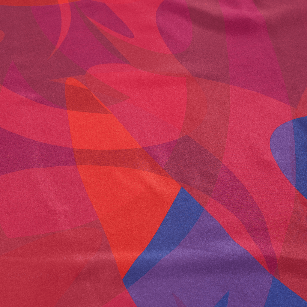 Patient Heart | 50" Mulberry Silk Furoshiki Gift Wrap by Essery Waller
