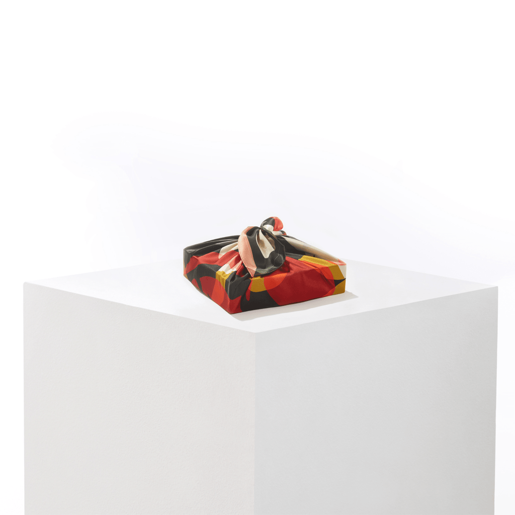 Patient Season | 28" Mulberry Silk Furoshiki Gift Wrap by Essery Waller