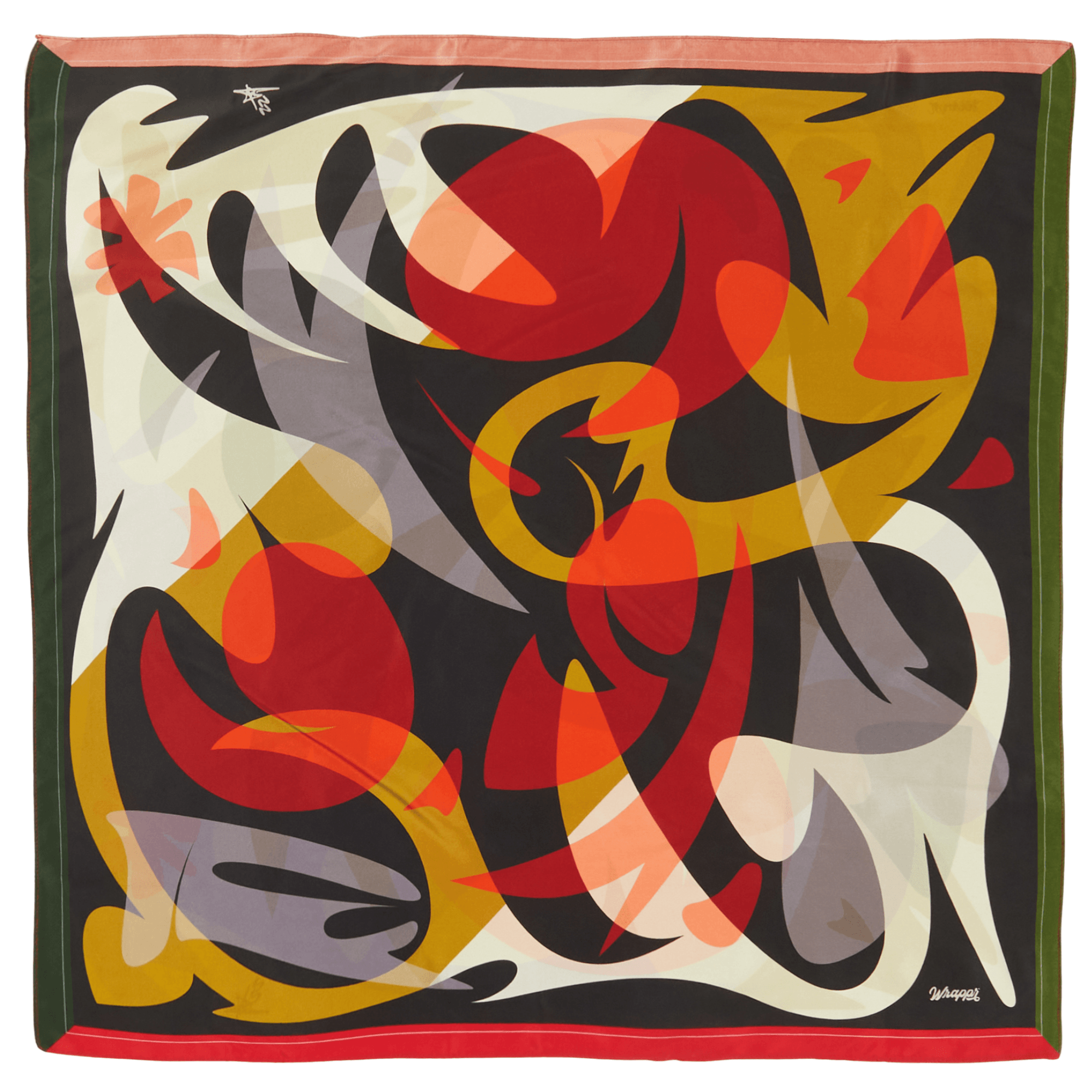 Patient Season | 28" Mulberry Silk Furoshiki Gift Wrap by Essery Waller