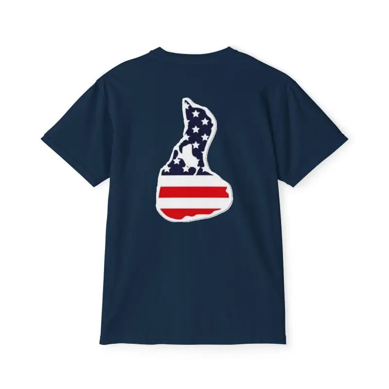 Ocean State Styles Patriotic Pocket T Shirt Dyed Tees
