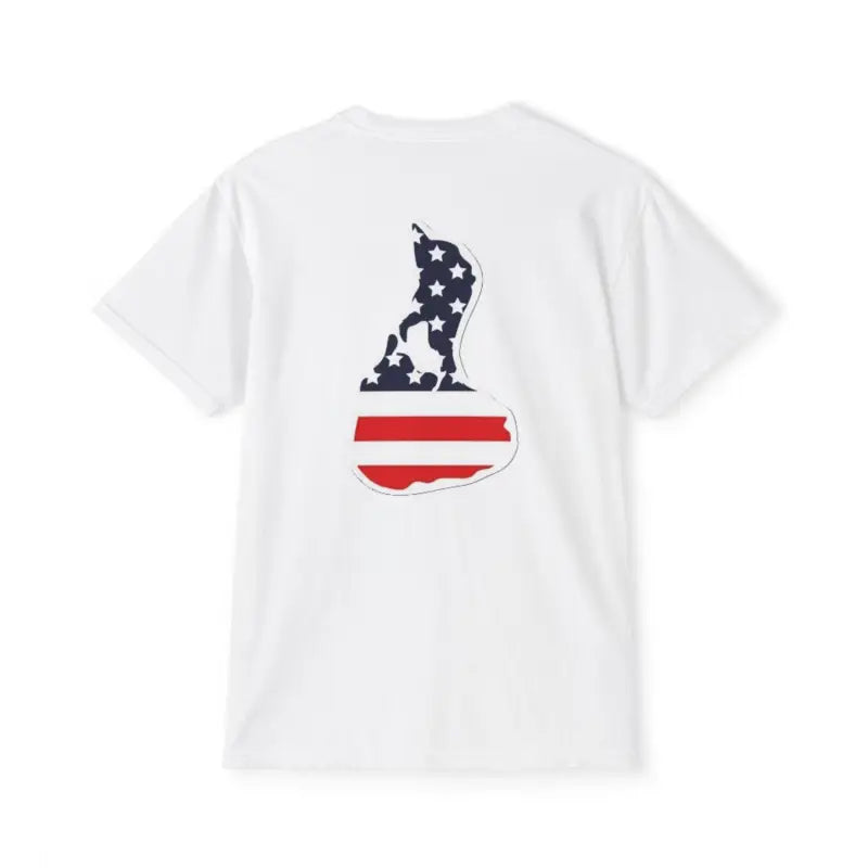 Ocean State Styles Patriotic Pocket T Shirt Dyed Tees