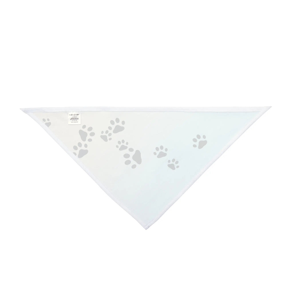 Paw Print Pet Bandana - Stylish Accessory for Dogs & Cats