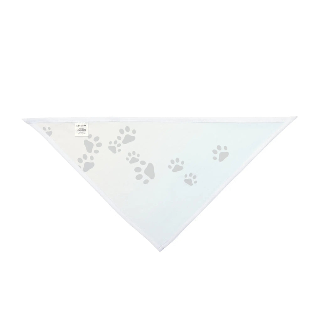 Paw Print Pet Bandana - Stylish Accessory for Dogs & Cats