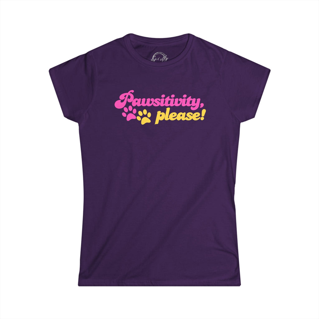Pawsitivity Colorful Women's Tee