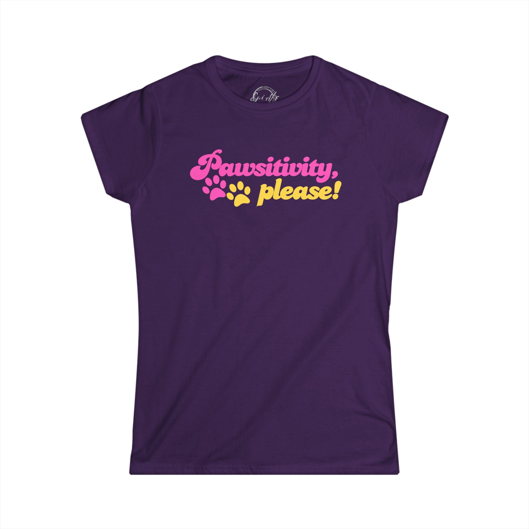 Pawsitivity Colorful Women's Tee