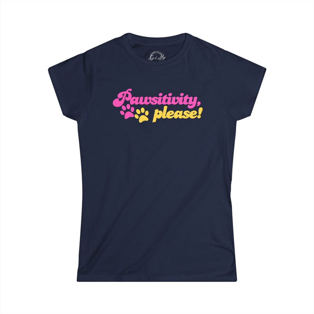 Pawsitivity Colorful Women's Tee