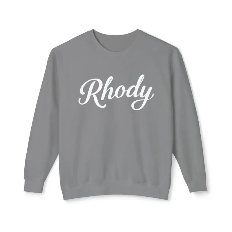 Ocean State Styles Sweater Rhody Script Lightweight
