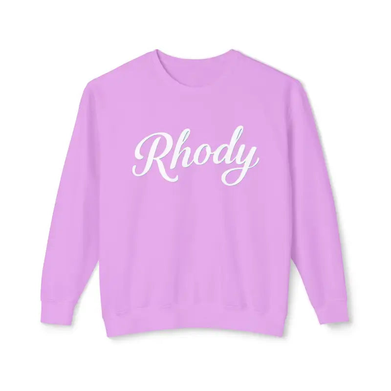 Ocean State Styles Sweater Rhody Script Lightweight
