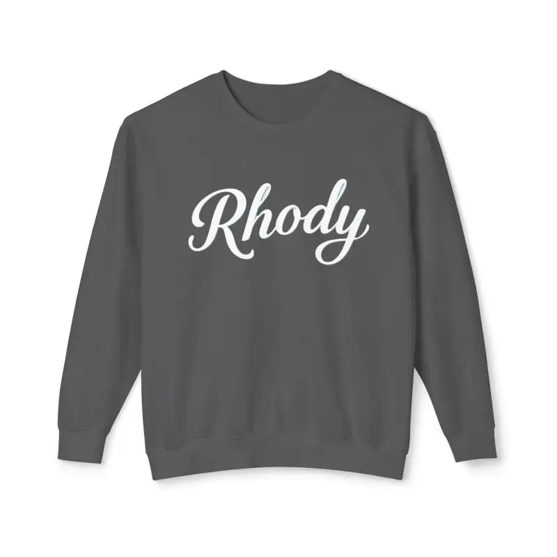 Ocean State Styles Sweater Rhody Script Lightweight