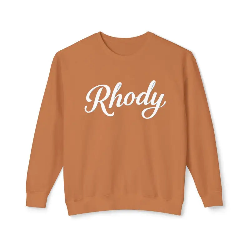 Ocean State Styles Sweater Rhody Script Lightweight