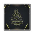 Inspirational Quote Pet Lover's Magnet - Ideal Gift for Animal Lovers