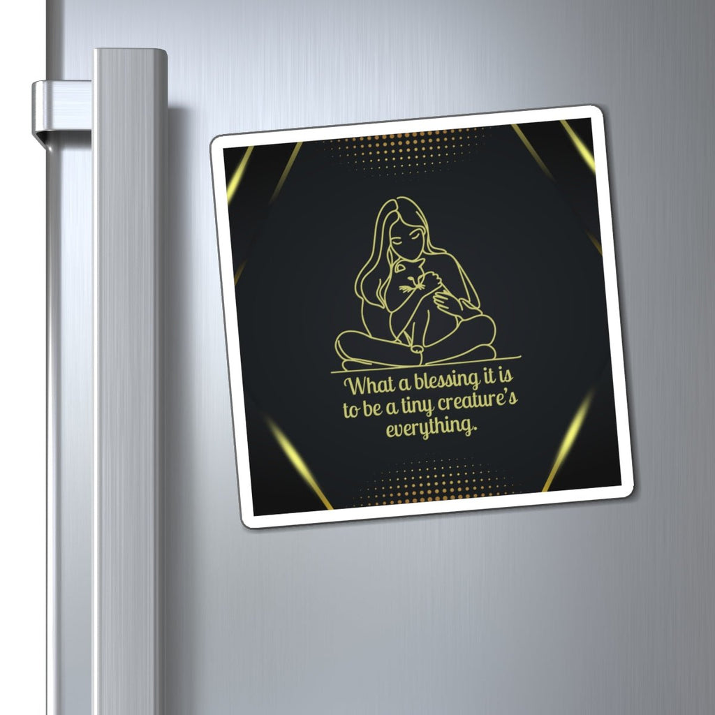 Inspirational Quote Pet Lover's Magnet - Ideal Gift for Animal Lovers