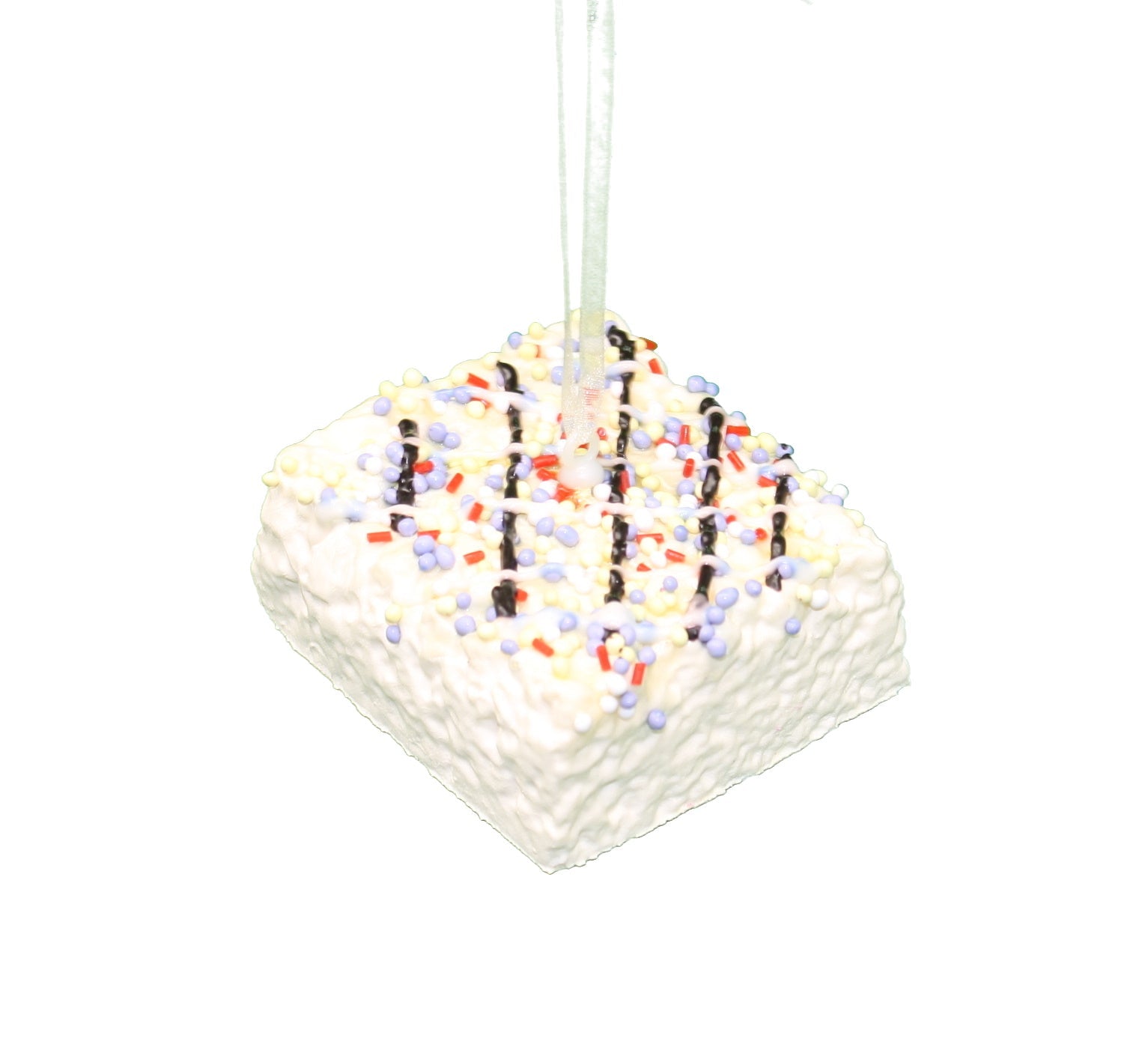 Foam Rice Cereal Treat Ornaments -
