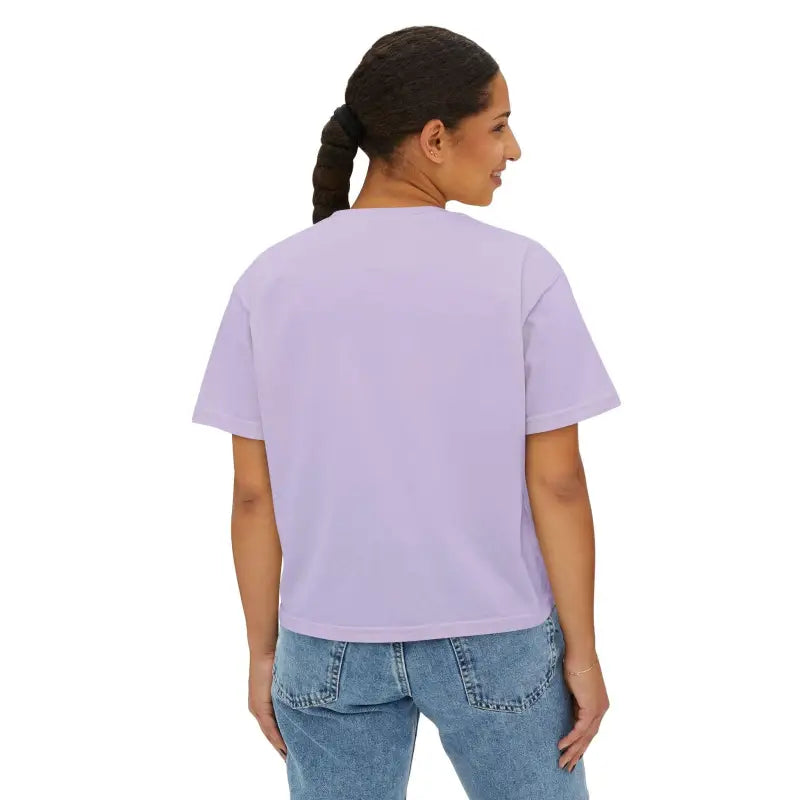Ocean State Styles Boxy Tee Thick Thighs Thin Patience