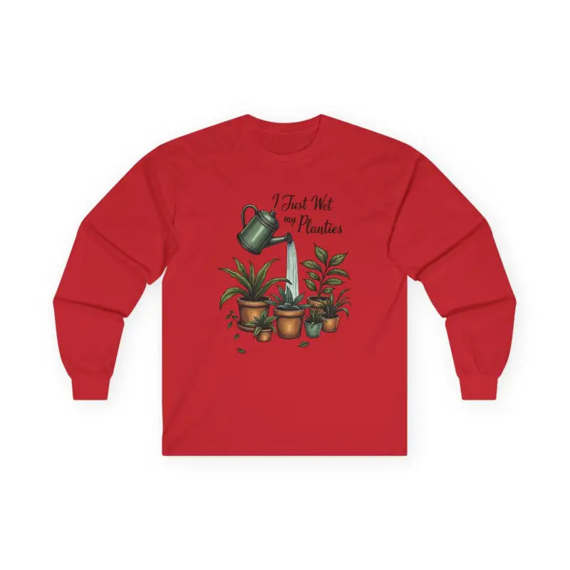 Ocean State Styles Plant Lover Tee I Wet My Planties