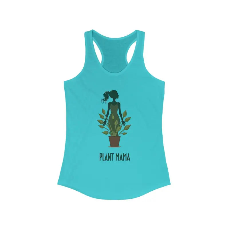 Ocean State Styles Tank Top Plant Mama Slim Fit Women