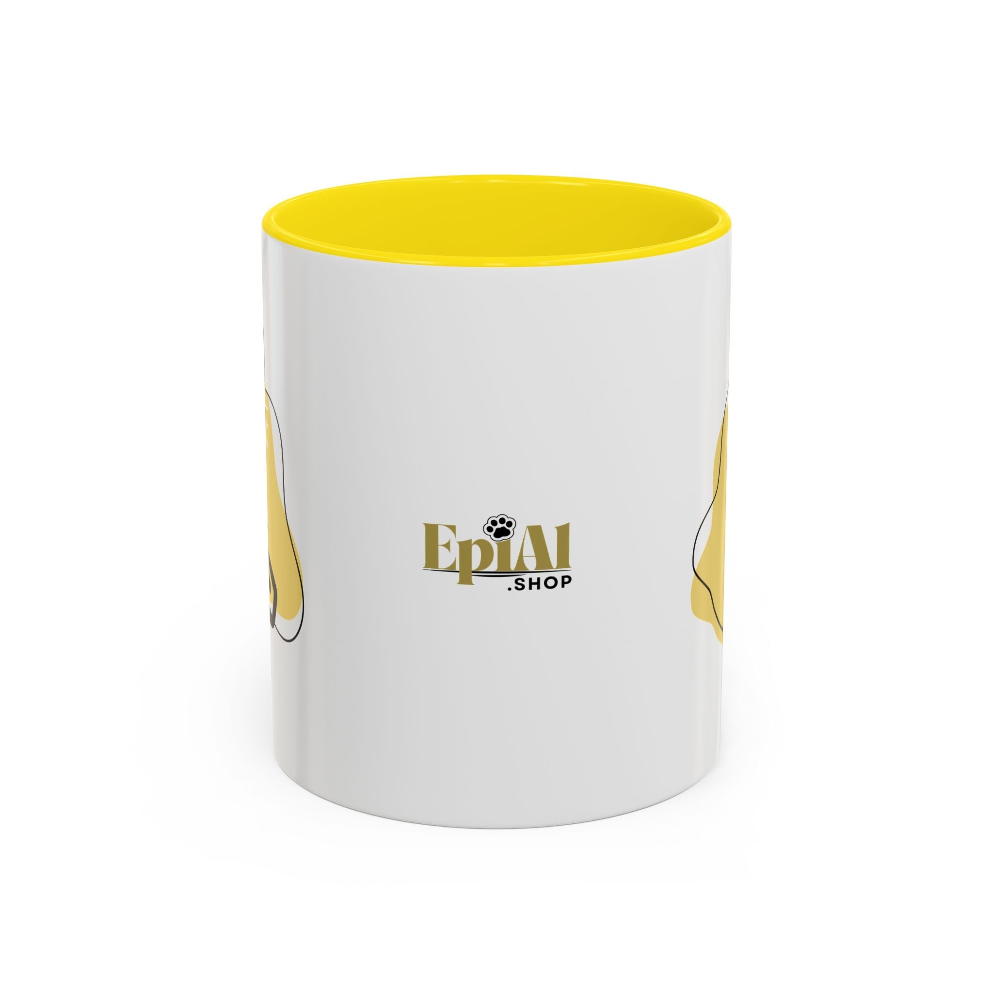 Playful Cat Accent Coffee Mug - 11oz & 15oz
