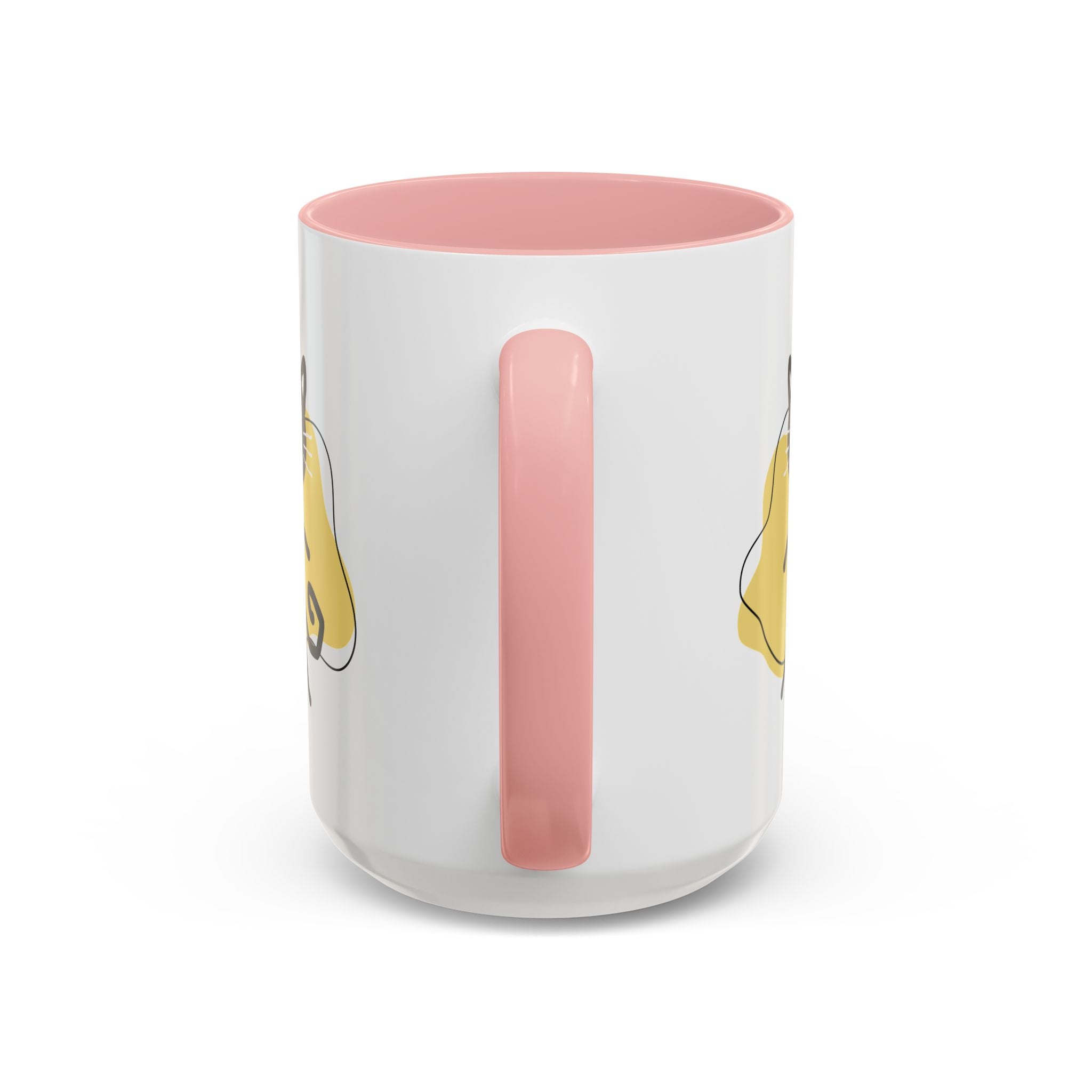 Playful Cat Accent Coffee Mug - 11oz & 15oz