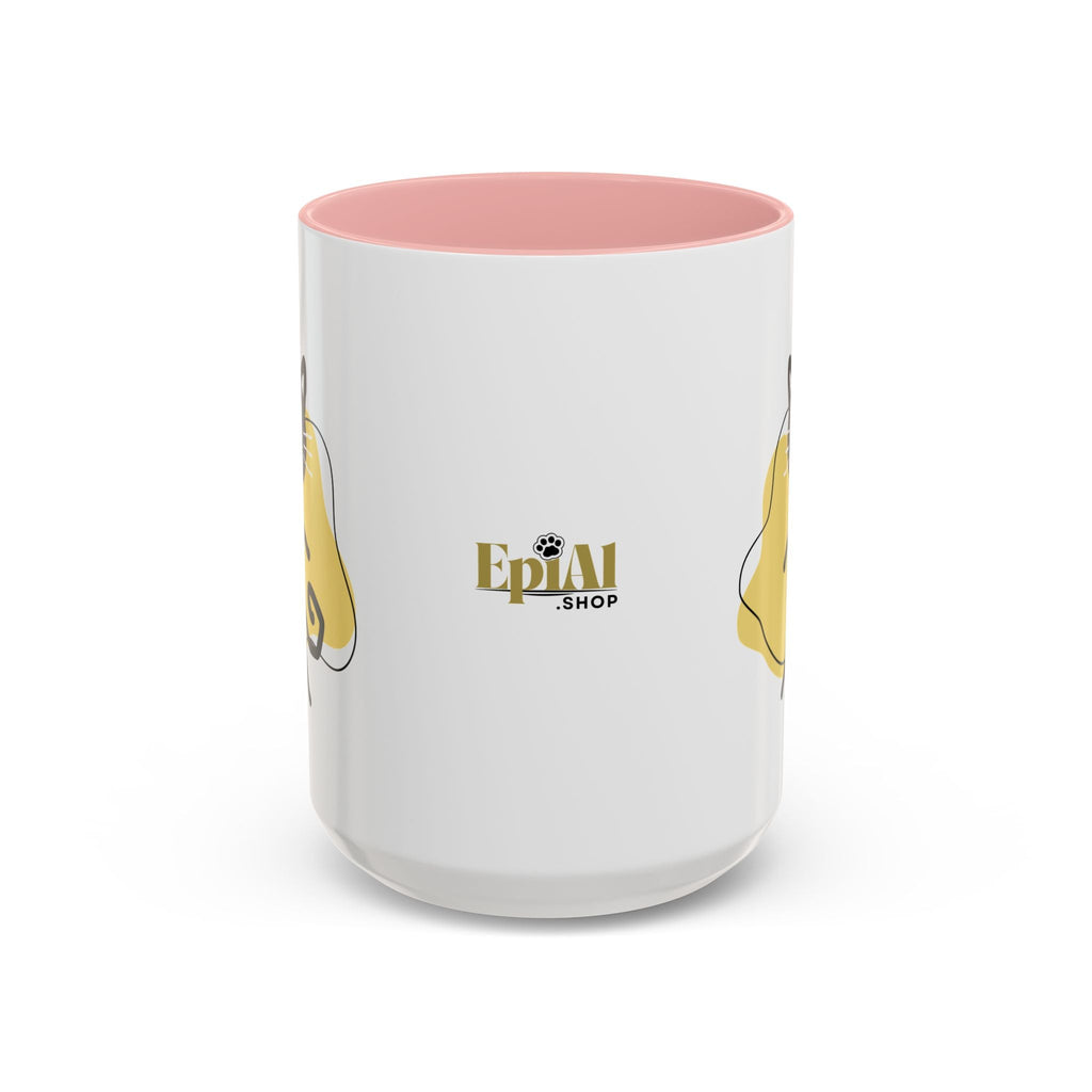 Playful Cat Accent Coffee Mug - 11oz & 15oz