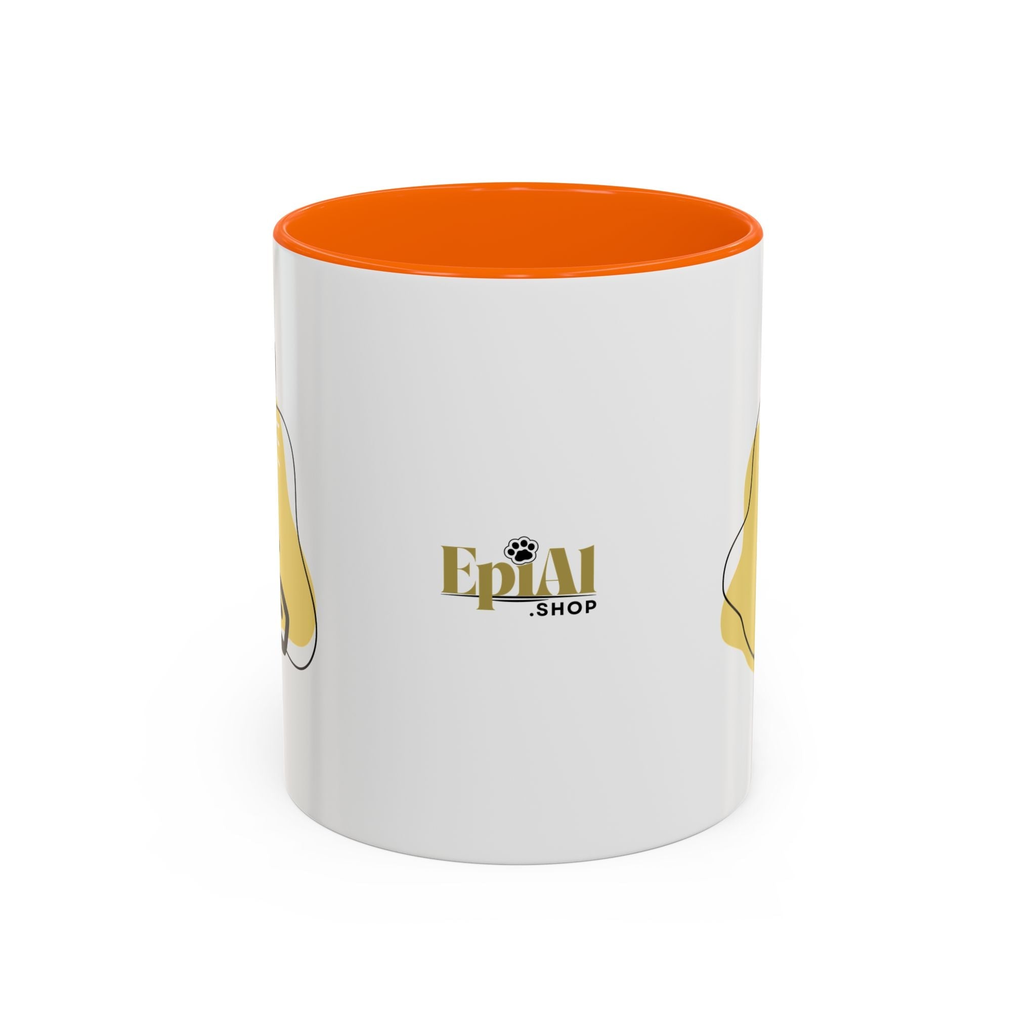 Playful Cat Accent Coffee Mug - 11oz & 15oz