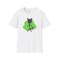 Playful Cat Graphic T-Shirt – Unisex Softstyle Tee for Cat Lovers