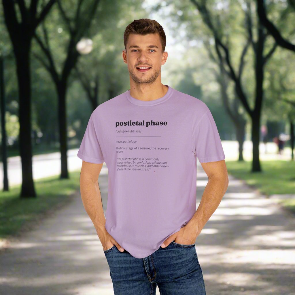 Postictal Definition Unisex Garment-Dyed T-shirt