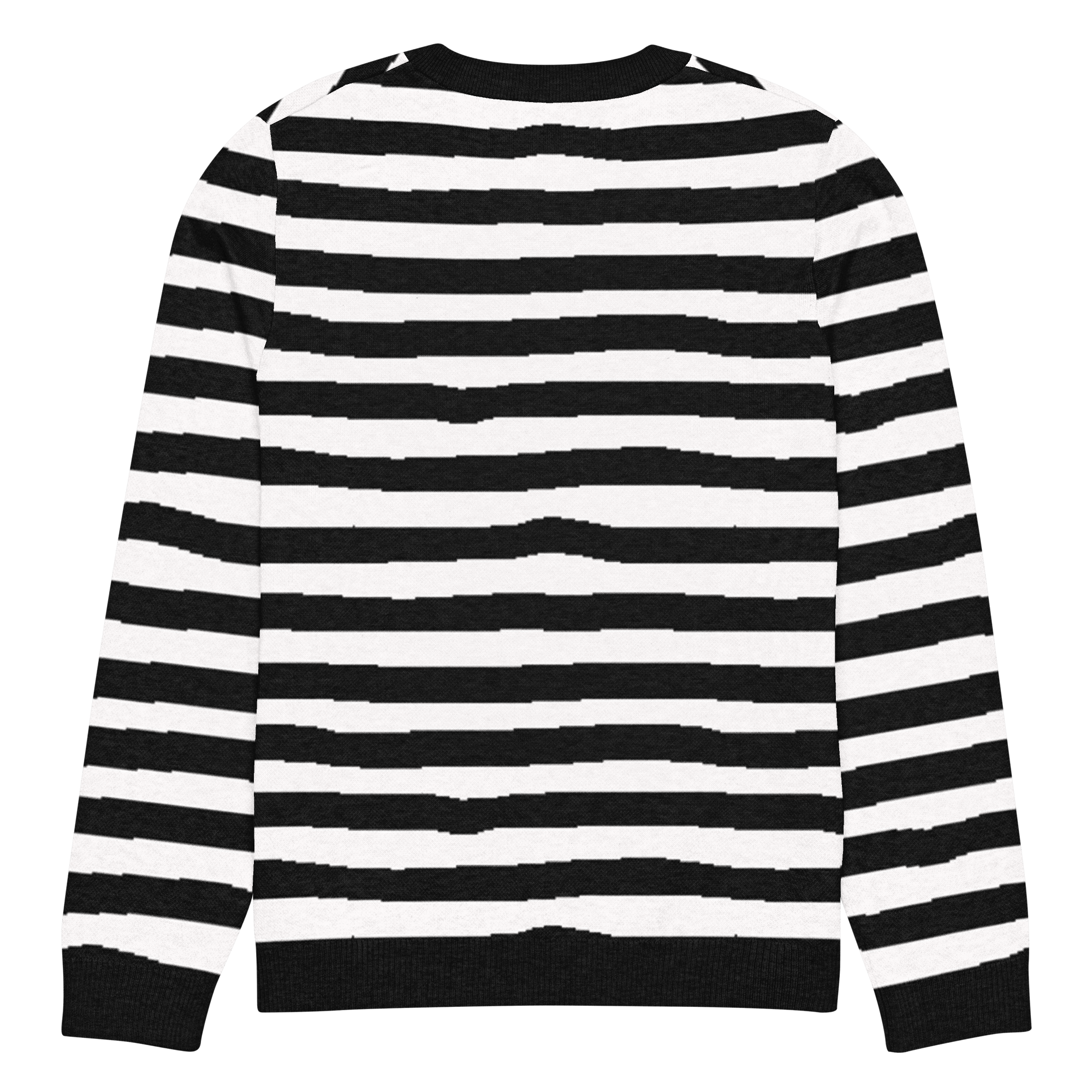 Pugsley Print Knit Crewneck Sweater