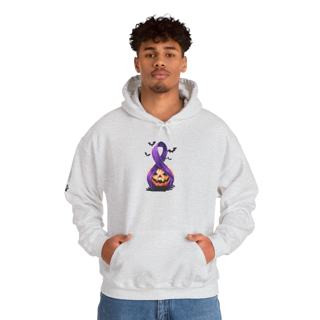 Pumpkins & Purple Ribbons Hoodie
