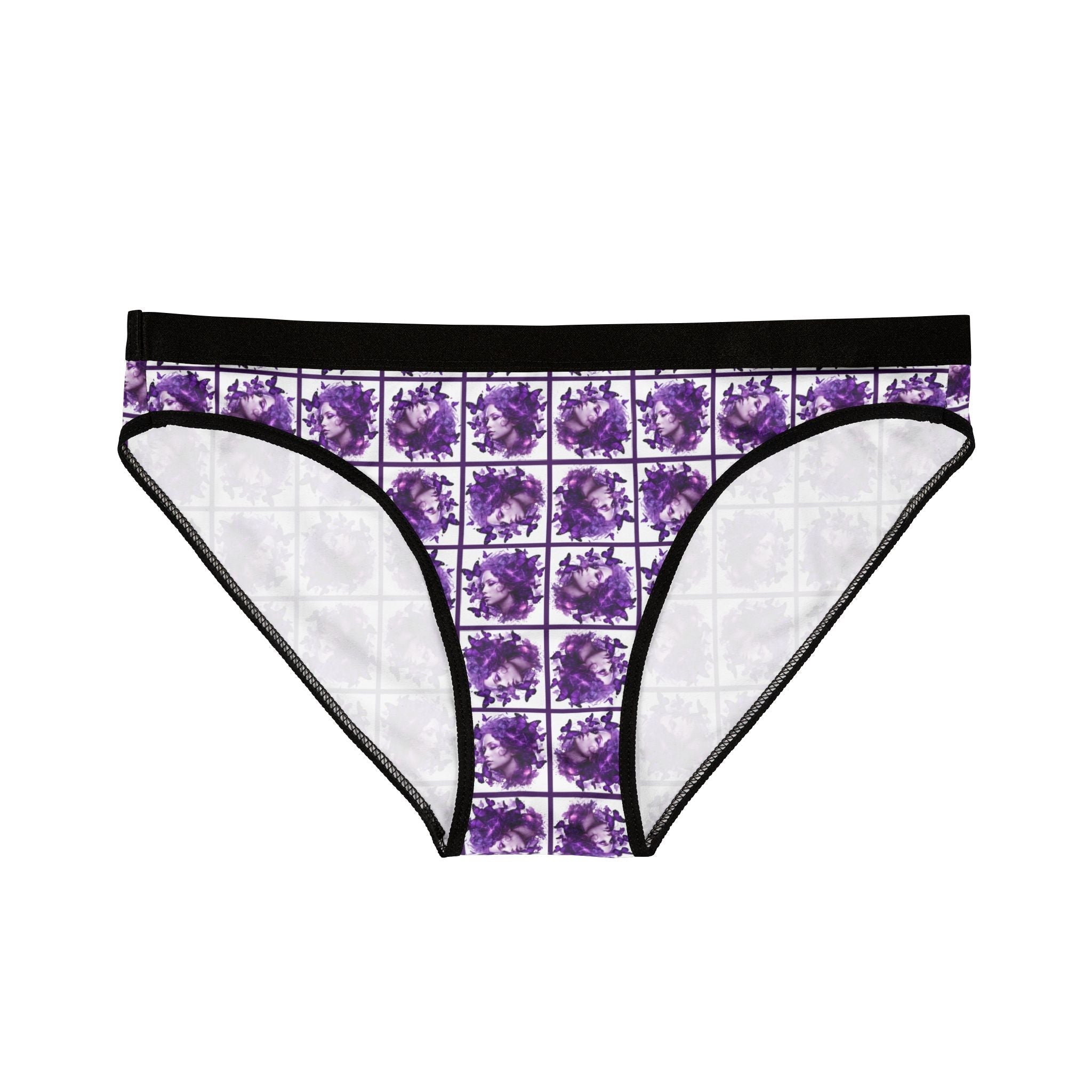 Purple Butterfly Epilepsy Awareness Women's Underwear