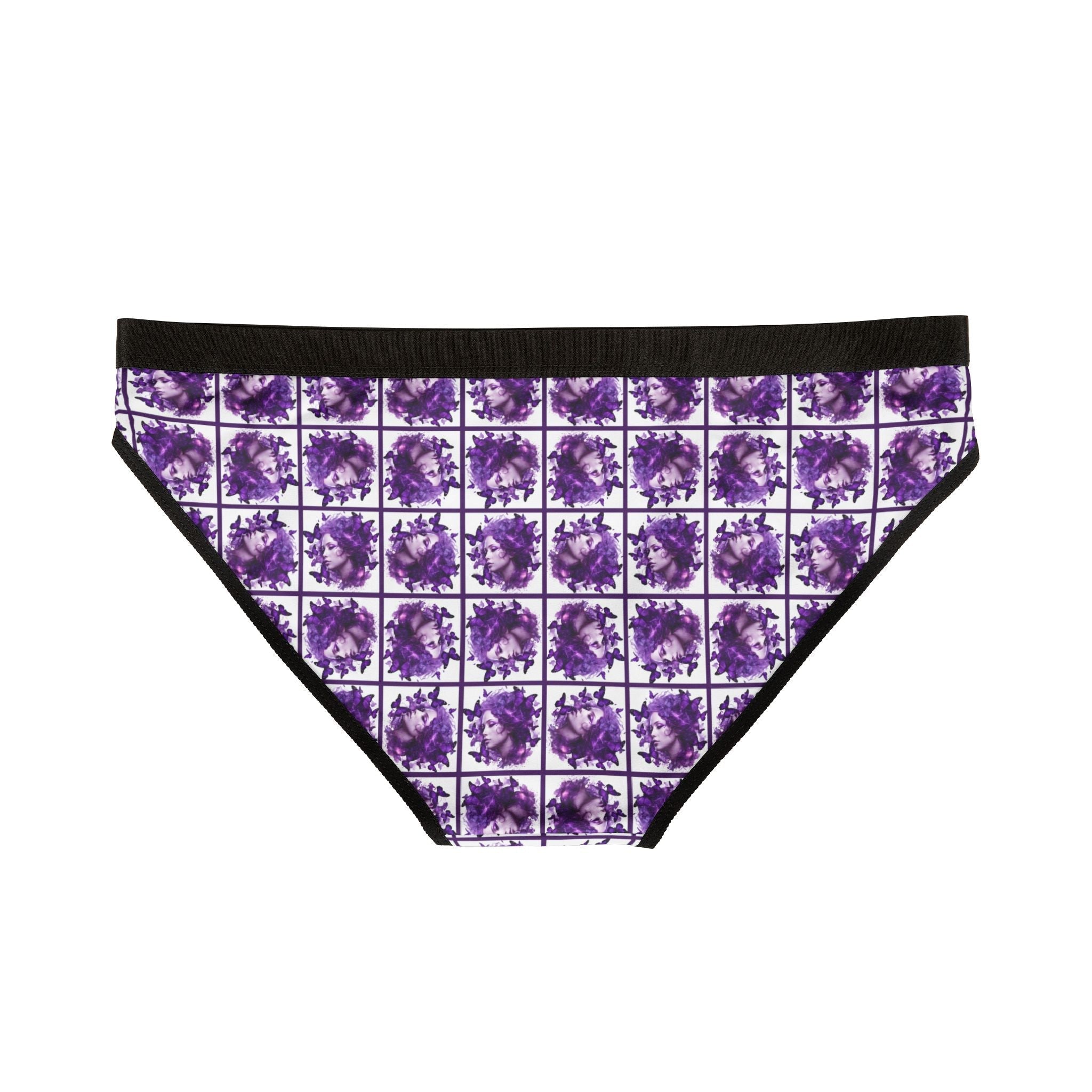 Purple Butterfly Epilepsy Awareness Women's Underwear