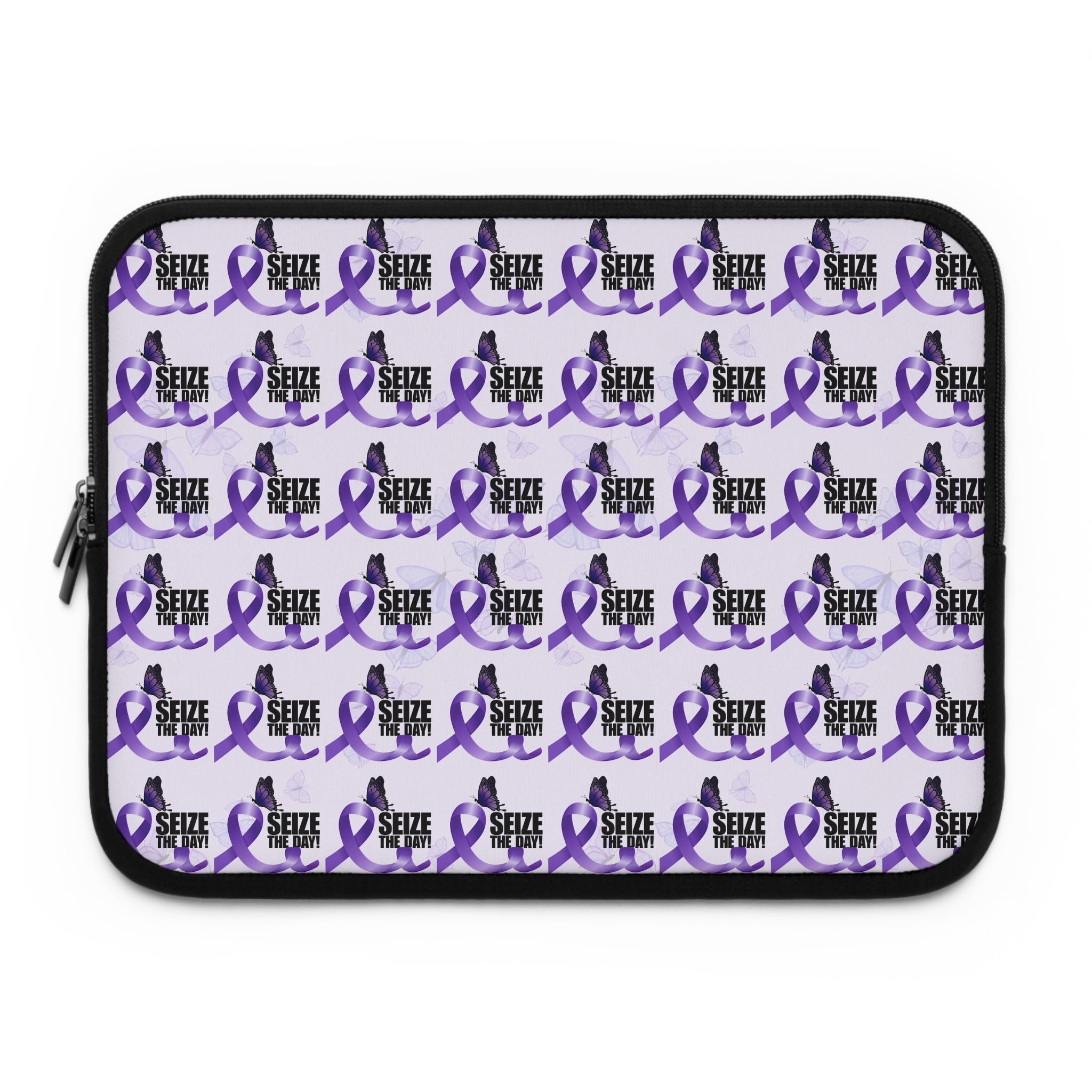Purple Epilepsy Awareness Laptop Sleeve