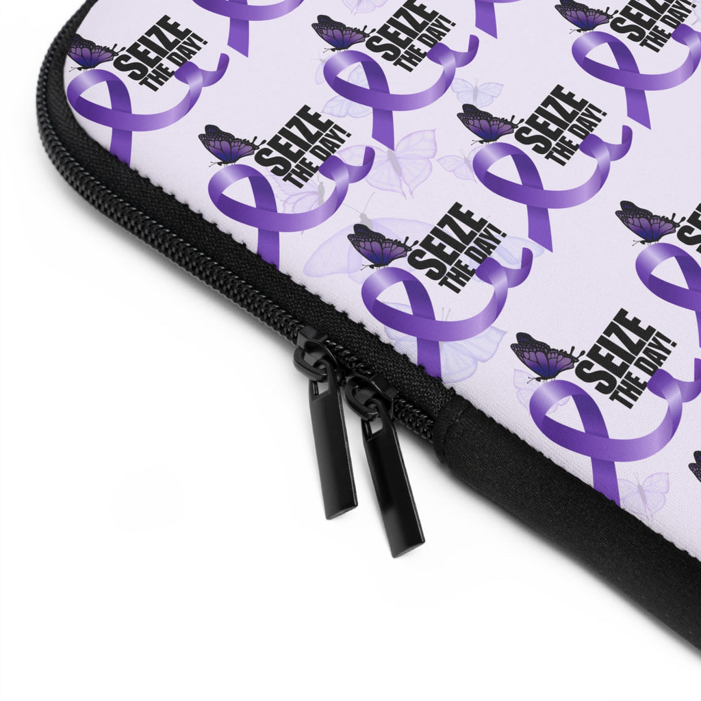 Purple Epilepsy Awareness Laptop Sleeve