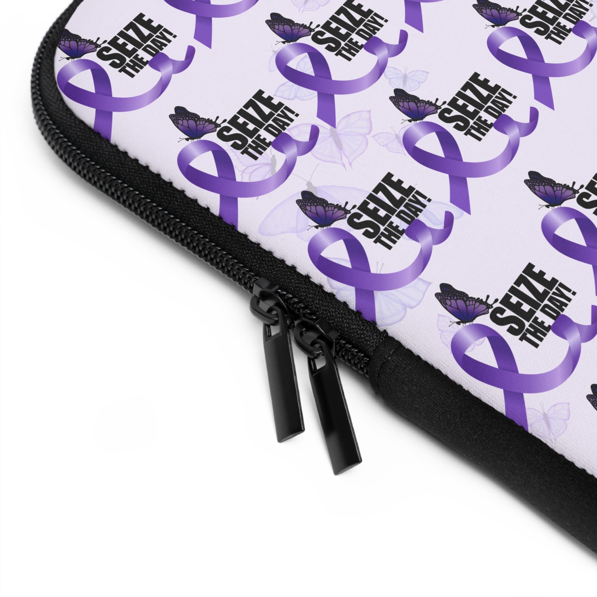 Purple Epilepsy Awareness Laptop Sleeve