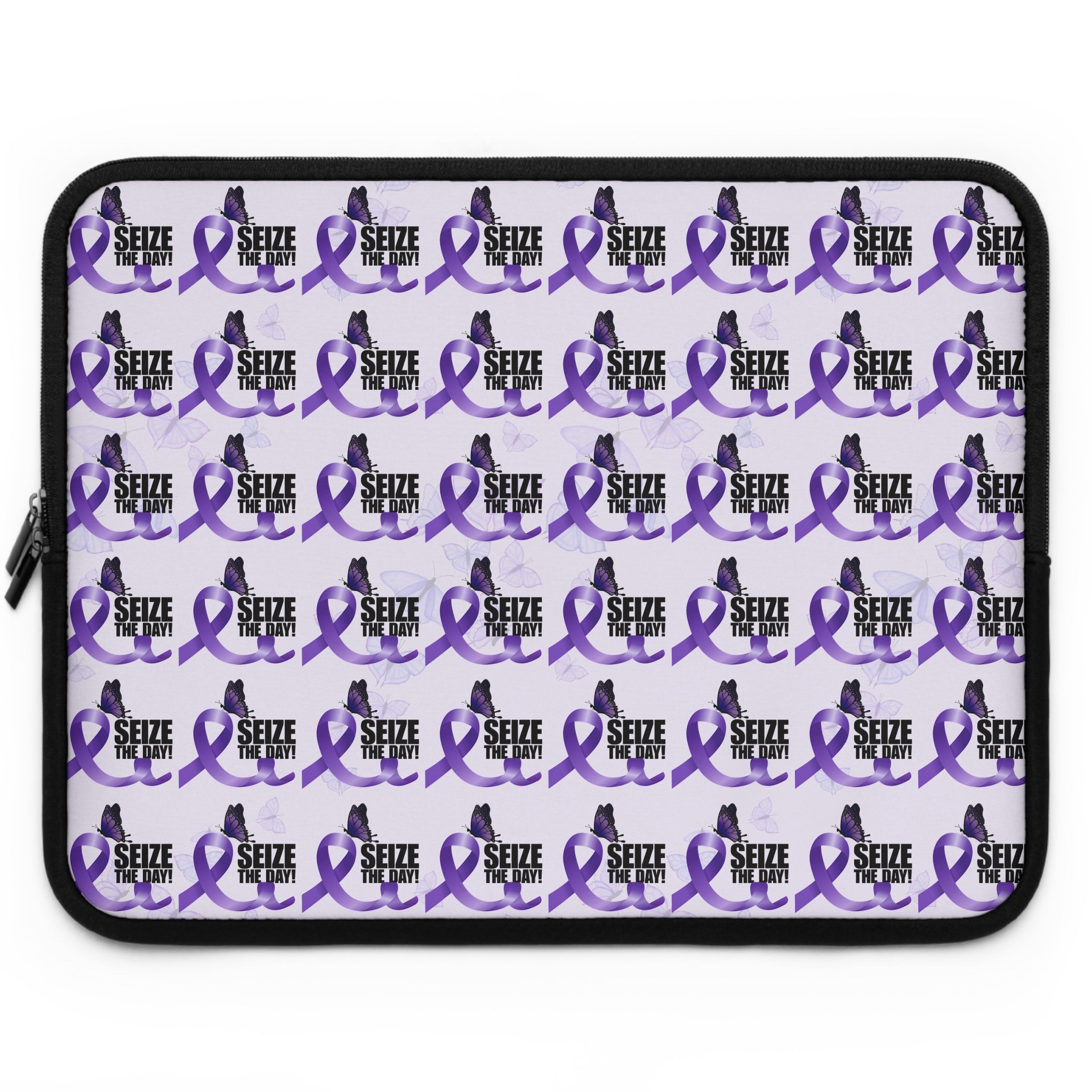 Purple Epilepsy Awareness Laptop Sleeve