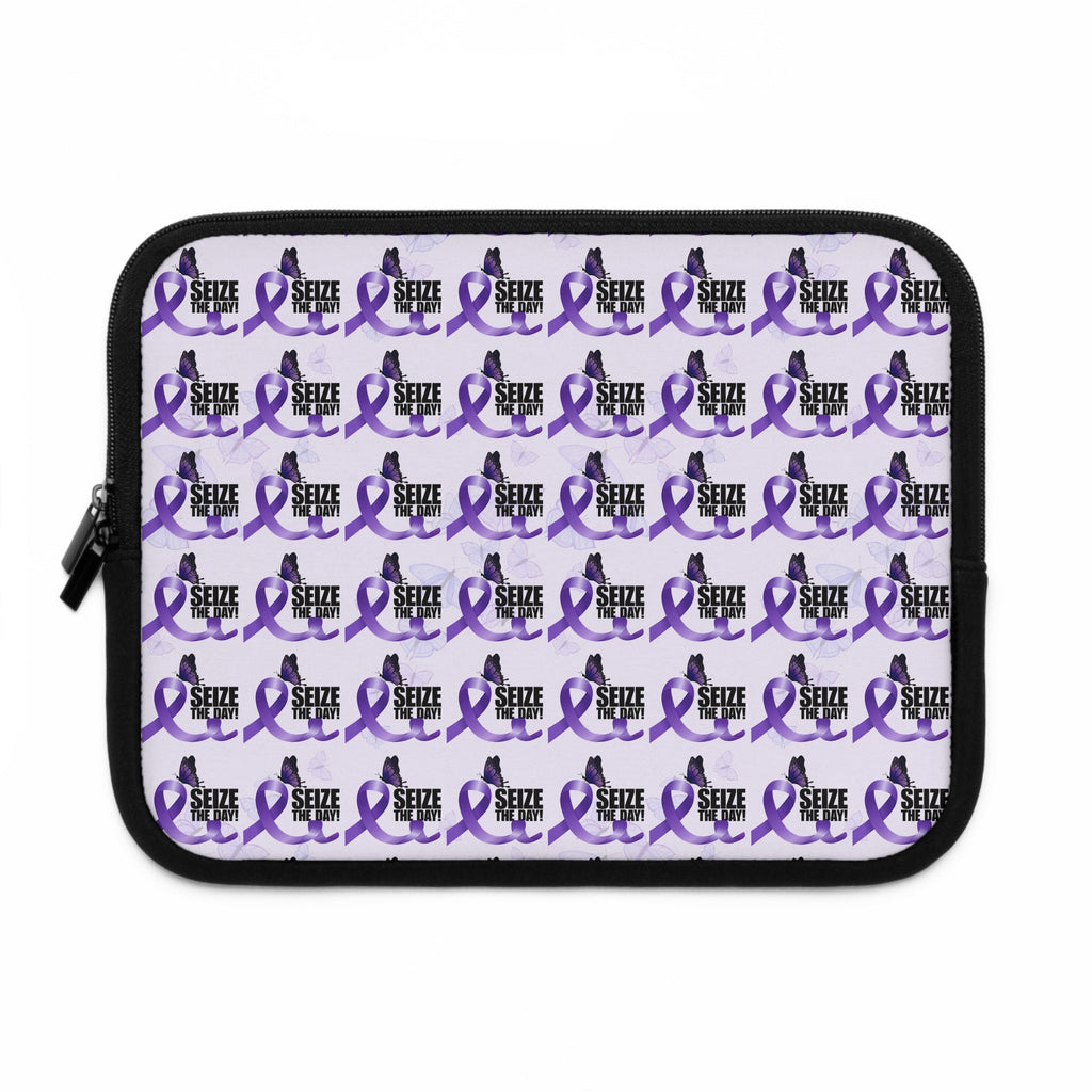 Purple Epilepsy Awareness Laptop Sleeve