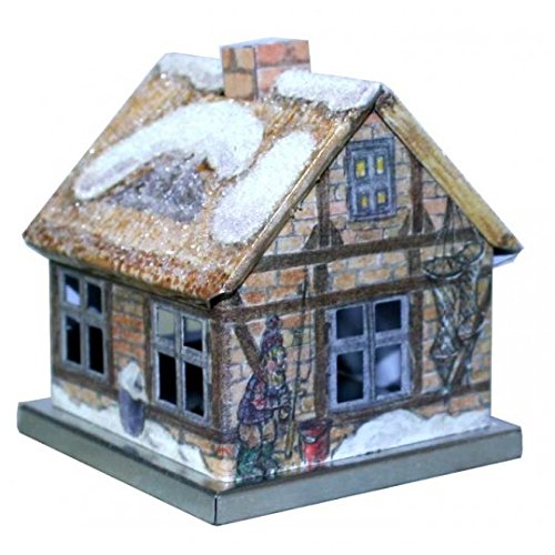 Knox Metal Incense Smoker House - Yellow House