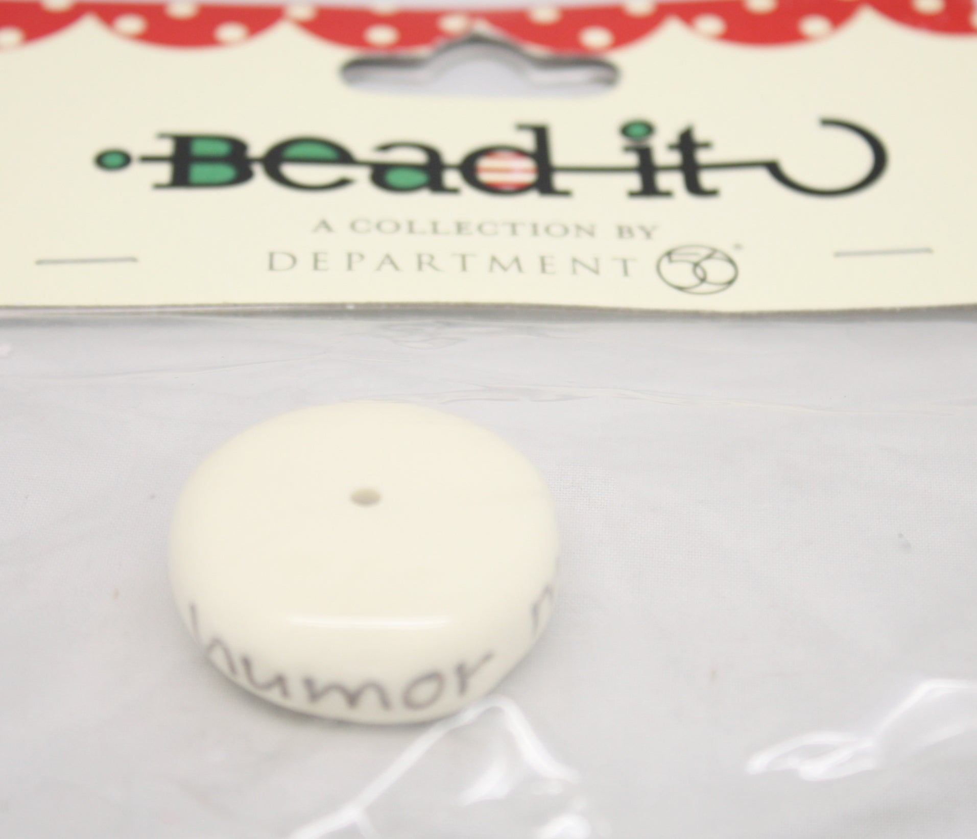 Bead It - Humor Me Spacer Bead