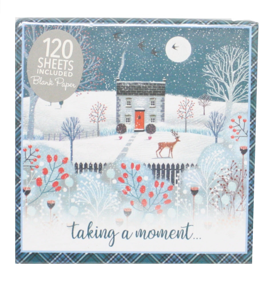 Note Paper Box  - Winter House