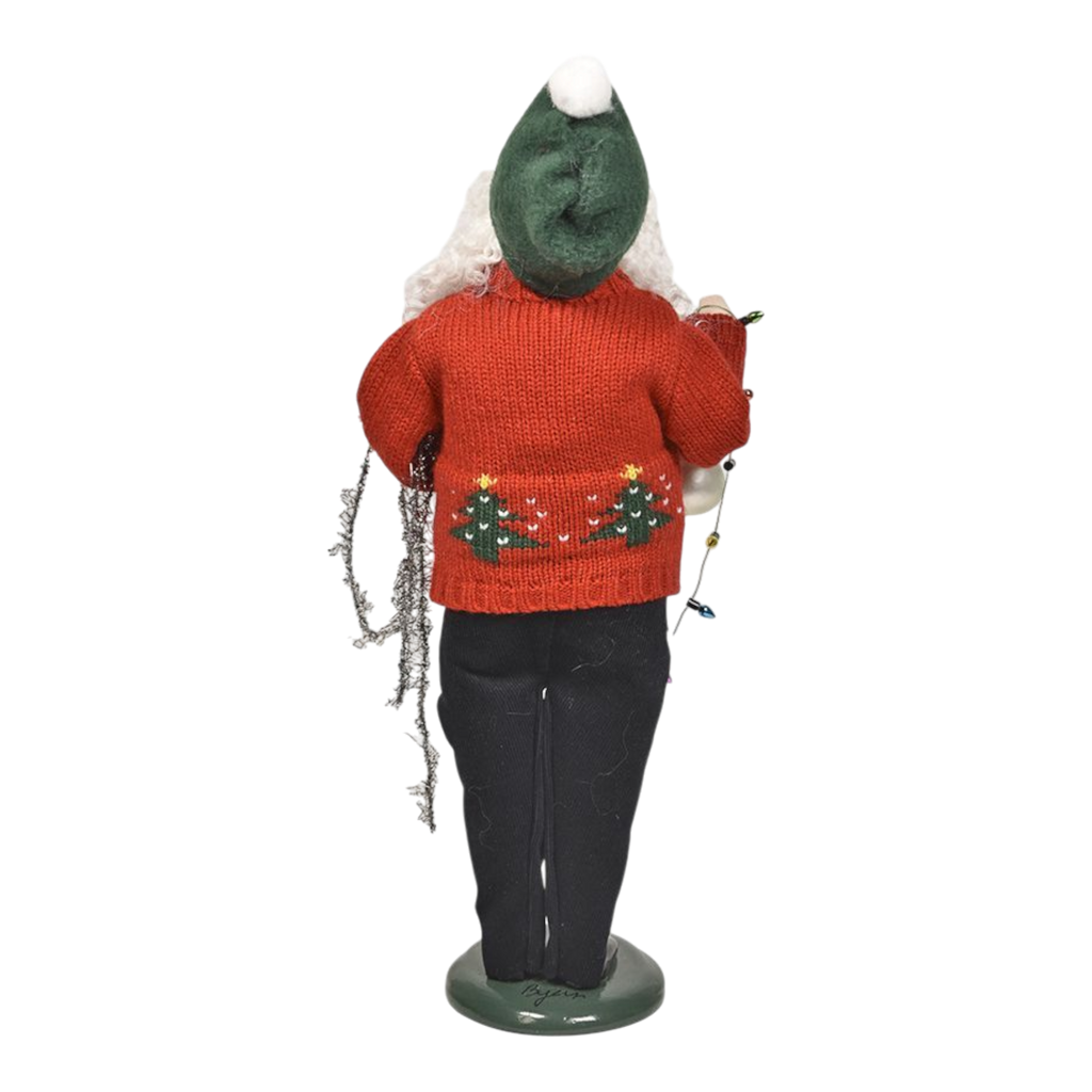 Decorating Santa