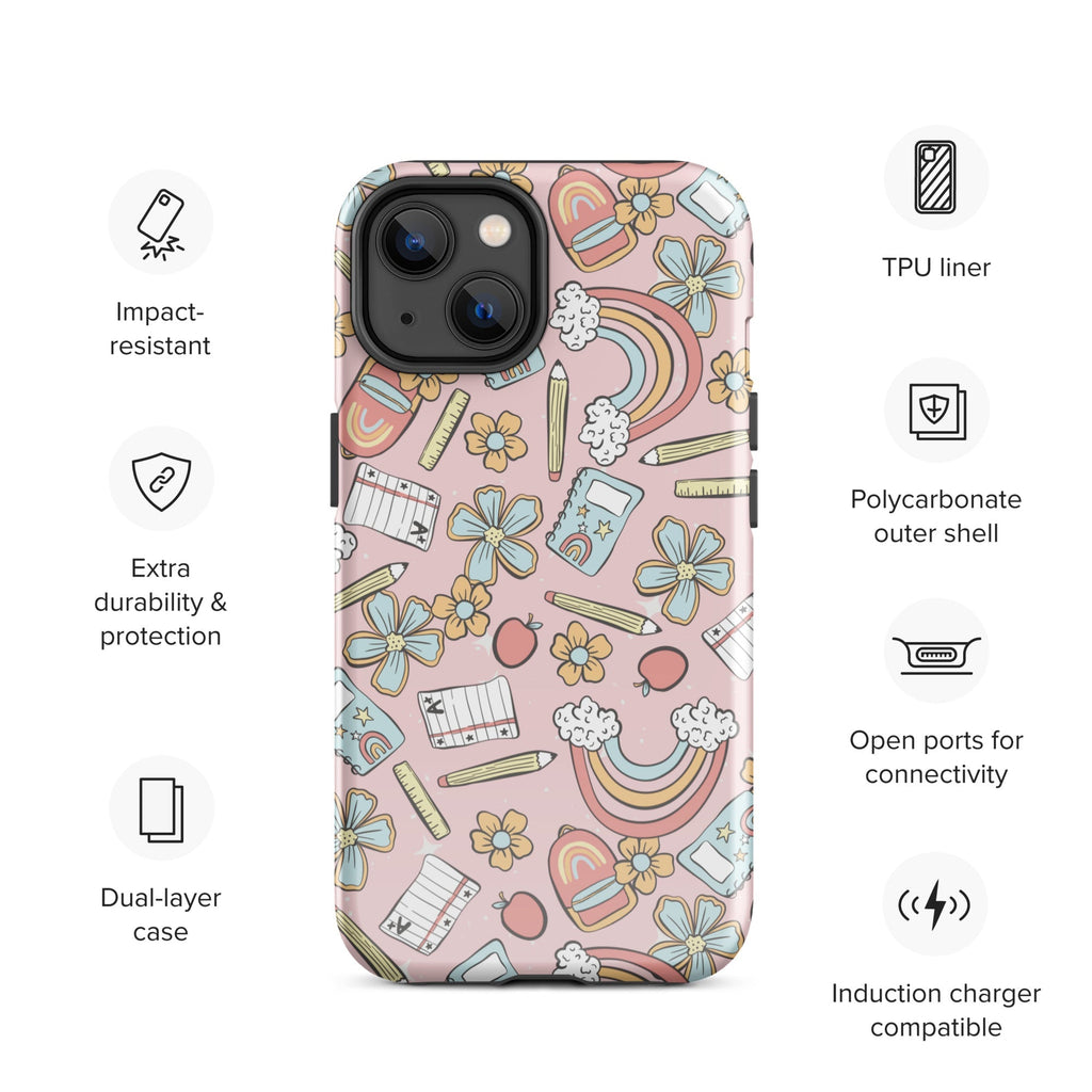 Rainbow Learning Tough Case for iPhone®