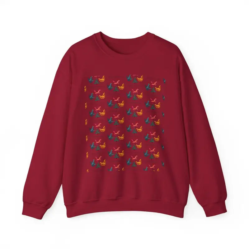 Ocean State Styles Sweatshirt Ugly Christmas Chicken Witch