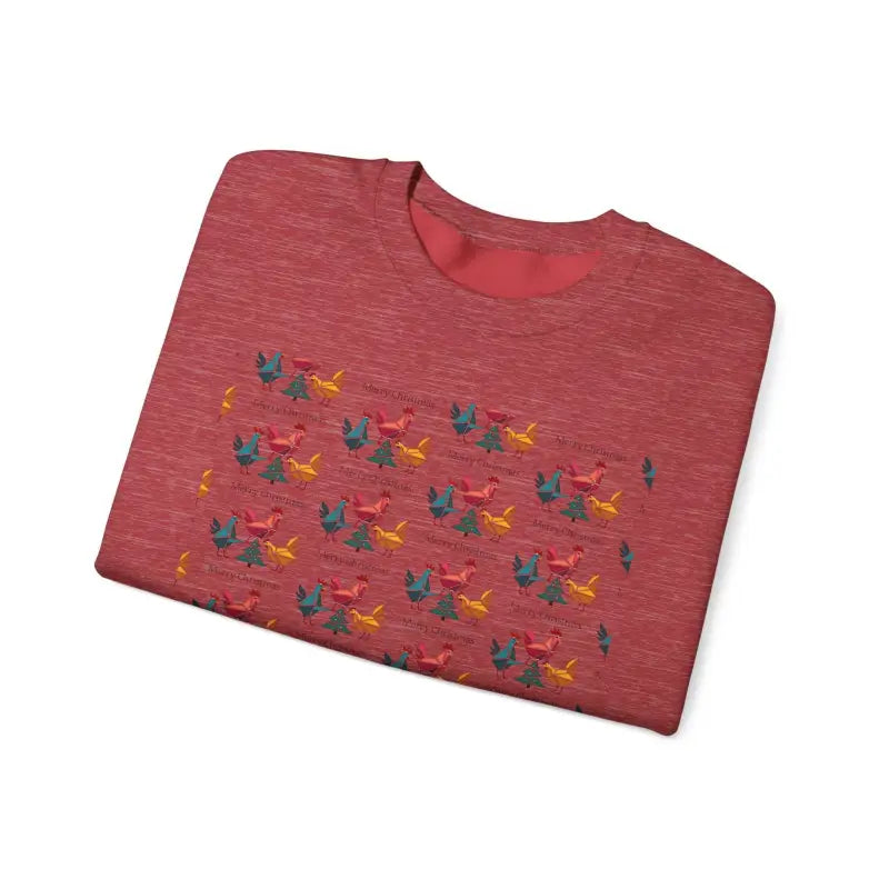 Ocean State Styles Sweatshirt Ugly Christmas Chicken Witch