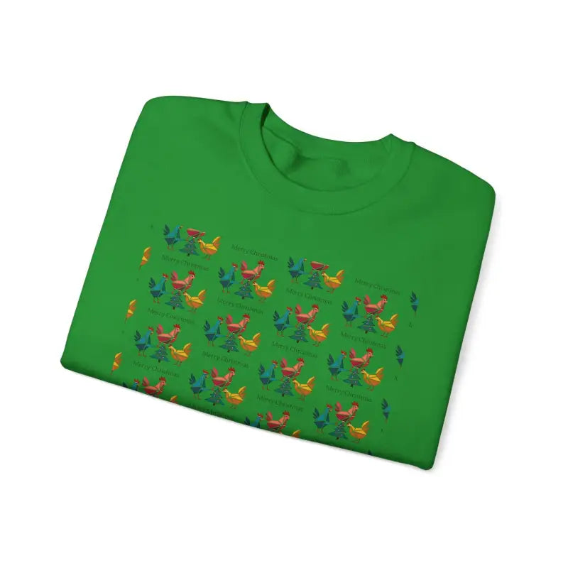Ocean State Styles Sweatshirt Ugly Christmas Chicken Witch