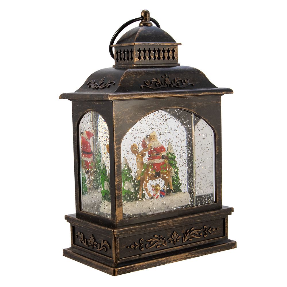 Santa LED Lantern With Motion