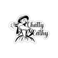 Retro Chatty Cathy Vinyl Sticker, 3" x 2.8"