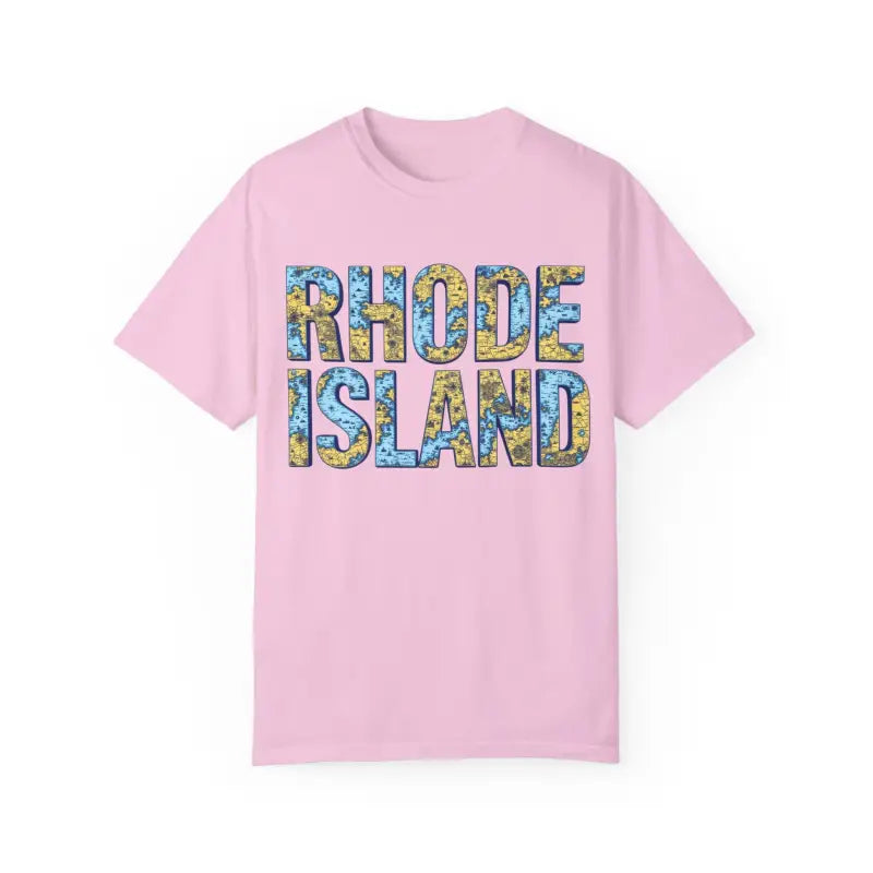 Ocean State Styles Rhode Island Garment Dyed Tee Coastal