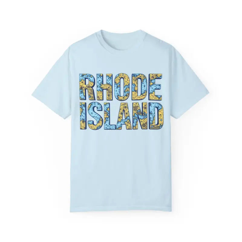 Ocean State Styles Rhode Island Garment Dyed Tee Coastal