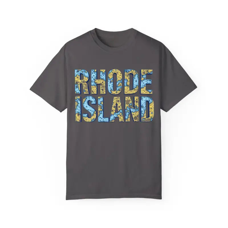 Ocean State Styles Rhode Island Garment Dyed Tee Coastal