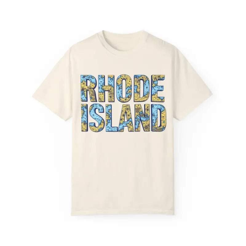 Ocean State Styles Rhode Island Garment Dyed Tee Coastal