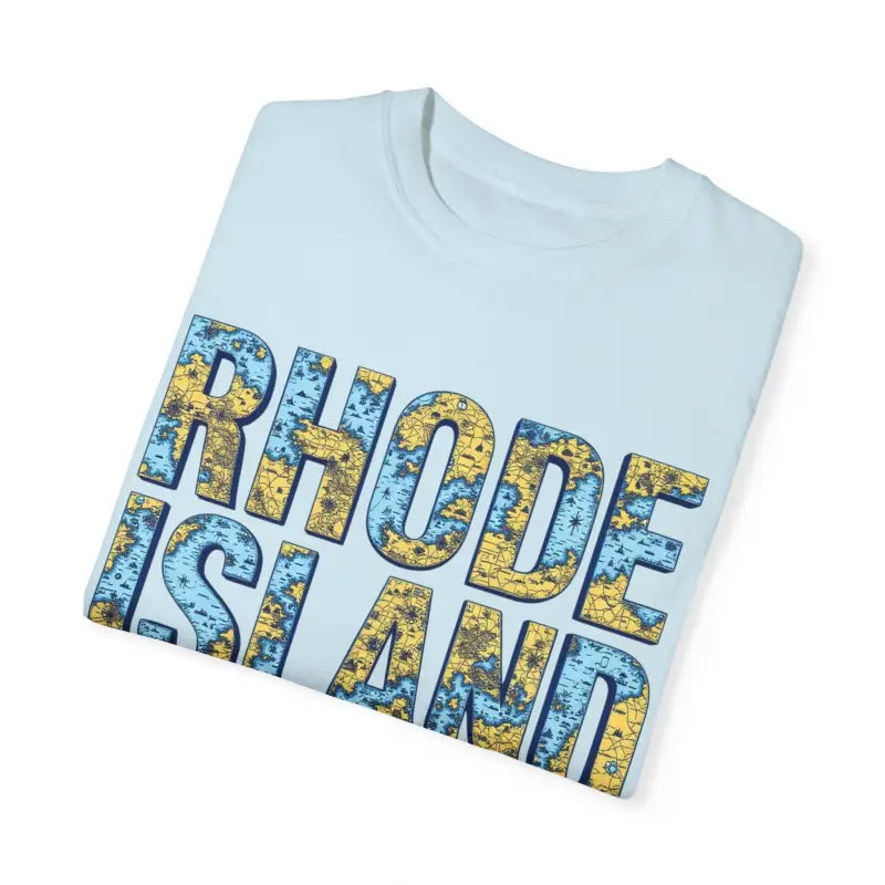 Ocean State Styles Rhode Island Garment Dyed Tee Coastal